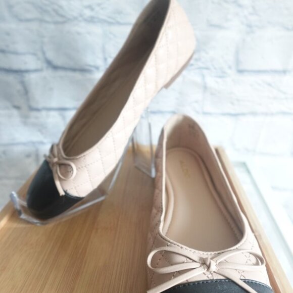 Aldo Braylynn Leather Ballerina Flats - Picture 7 of 8